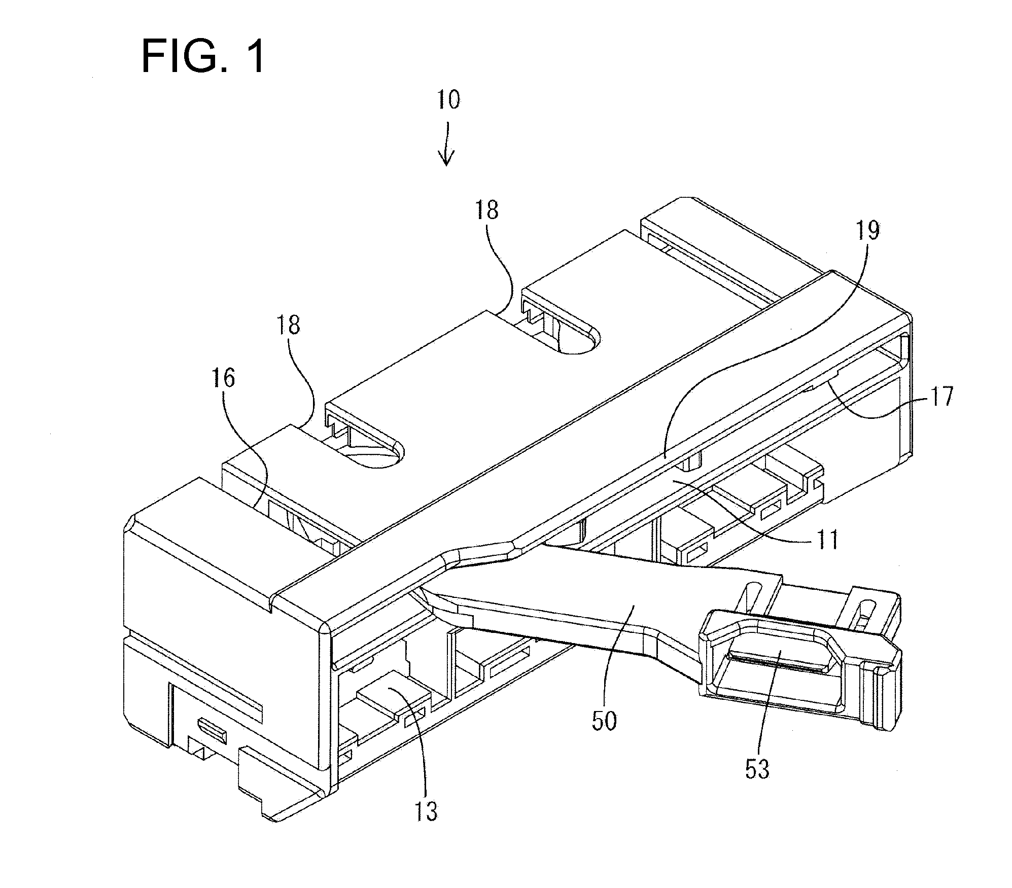 Lever-type connector