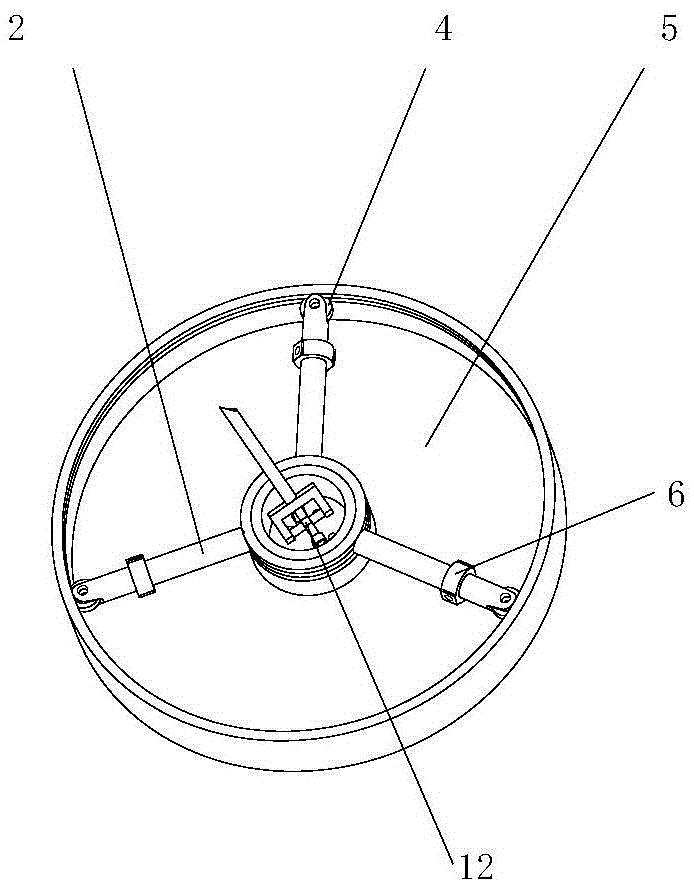 Symmetrical parallel mechanism without singularities