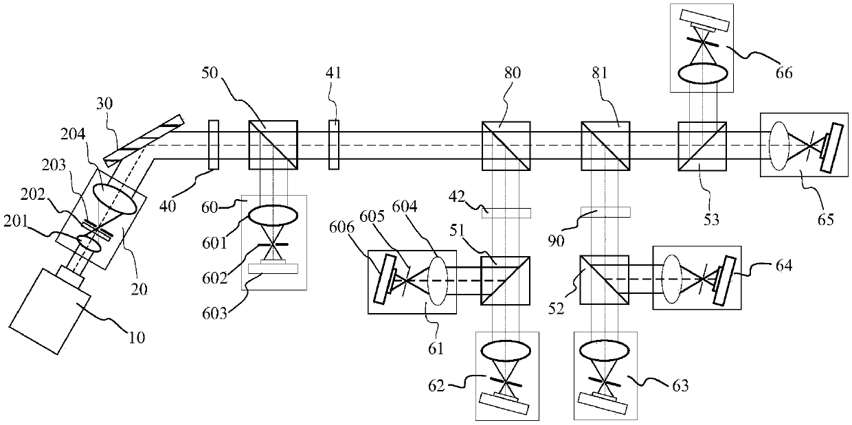 Large-area dynamic measurement device and large-area dynamic measurement method in preparation process of nano-film