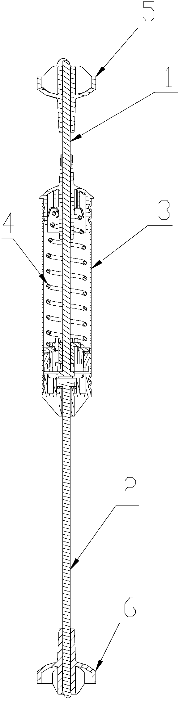 A vibration damping part of a washing machine and a washing machine