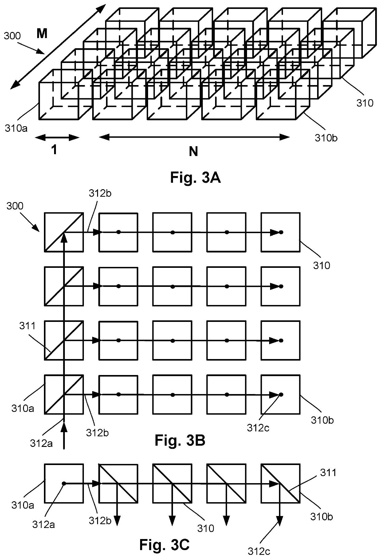 Systems and methods having an optical magnetometer array with beam splitters