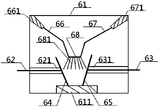 Standing type medical sterilizing device