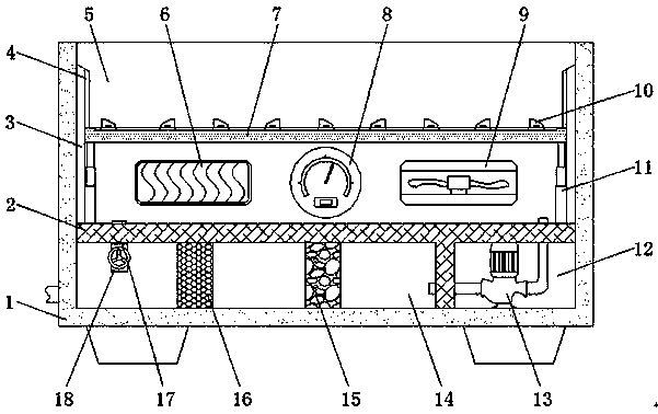 Cleaning device of lens of camera