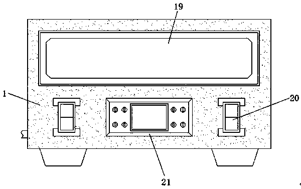 Cleaning device of lens of camera