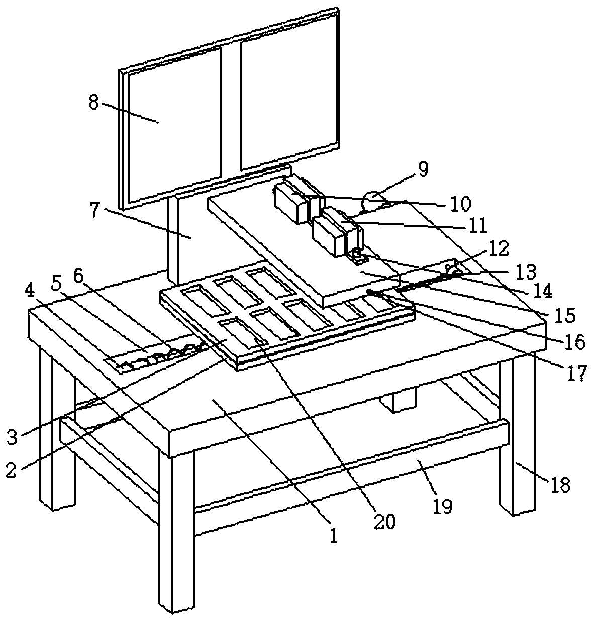 Ceramic substrate appearance detection device