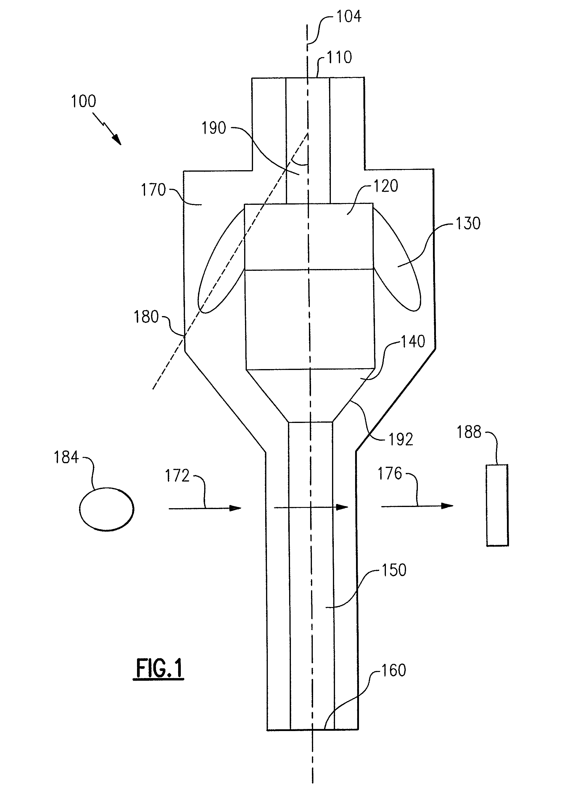 Particle agglutination in a tip