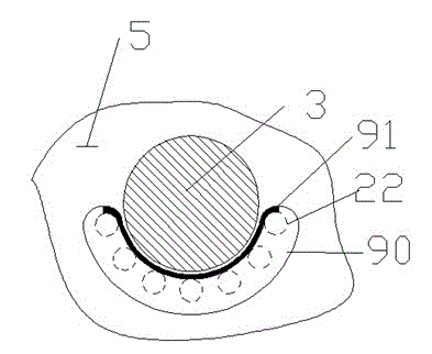 Nut Protein Extraction Apparatus with Output Tube and Secondary Accessory Teeth