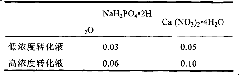 Preparation method of biodegradable magnesium alloy/calcium phosphate coating composite material