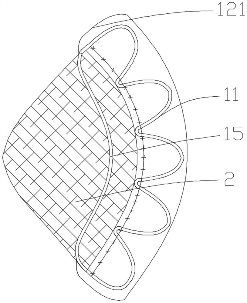 Repair device for preventing valve regurgitation