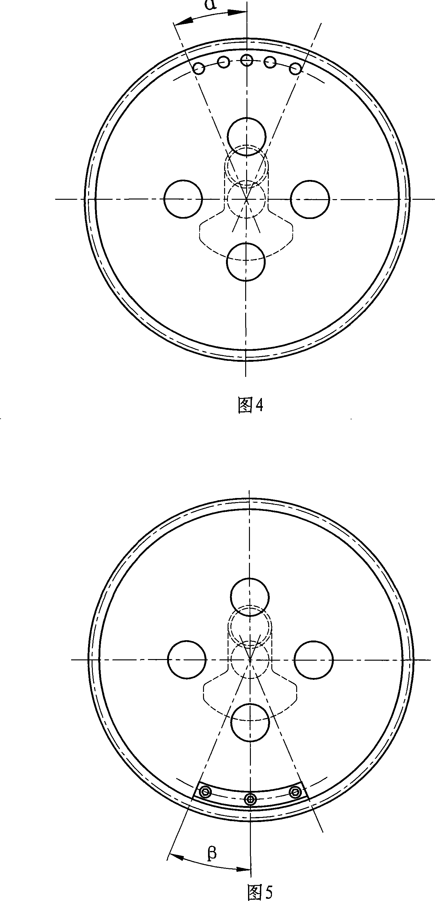 Double cylinder wind cooling diesel