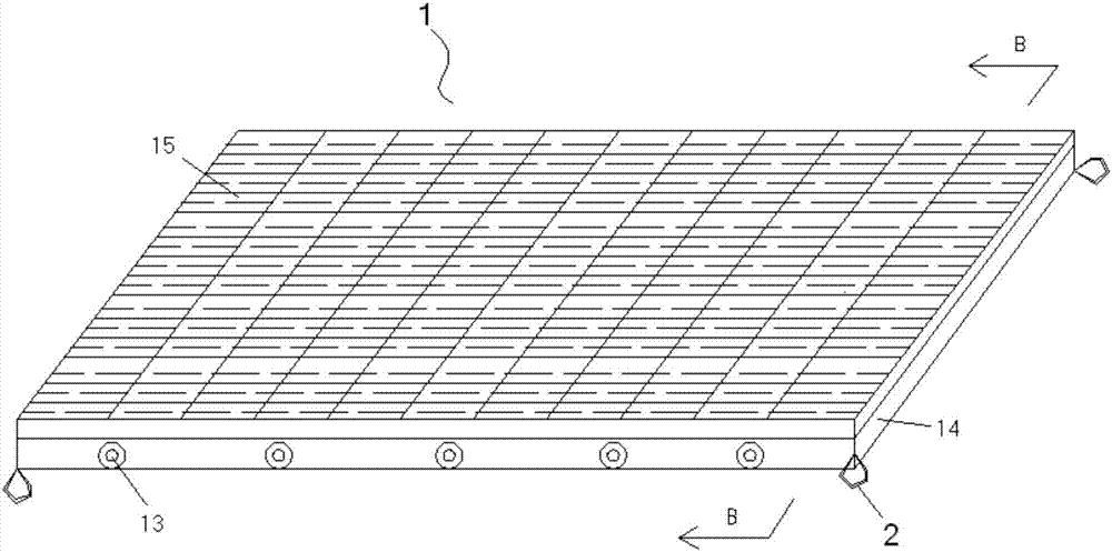 Novel floating type photovoltaic module