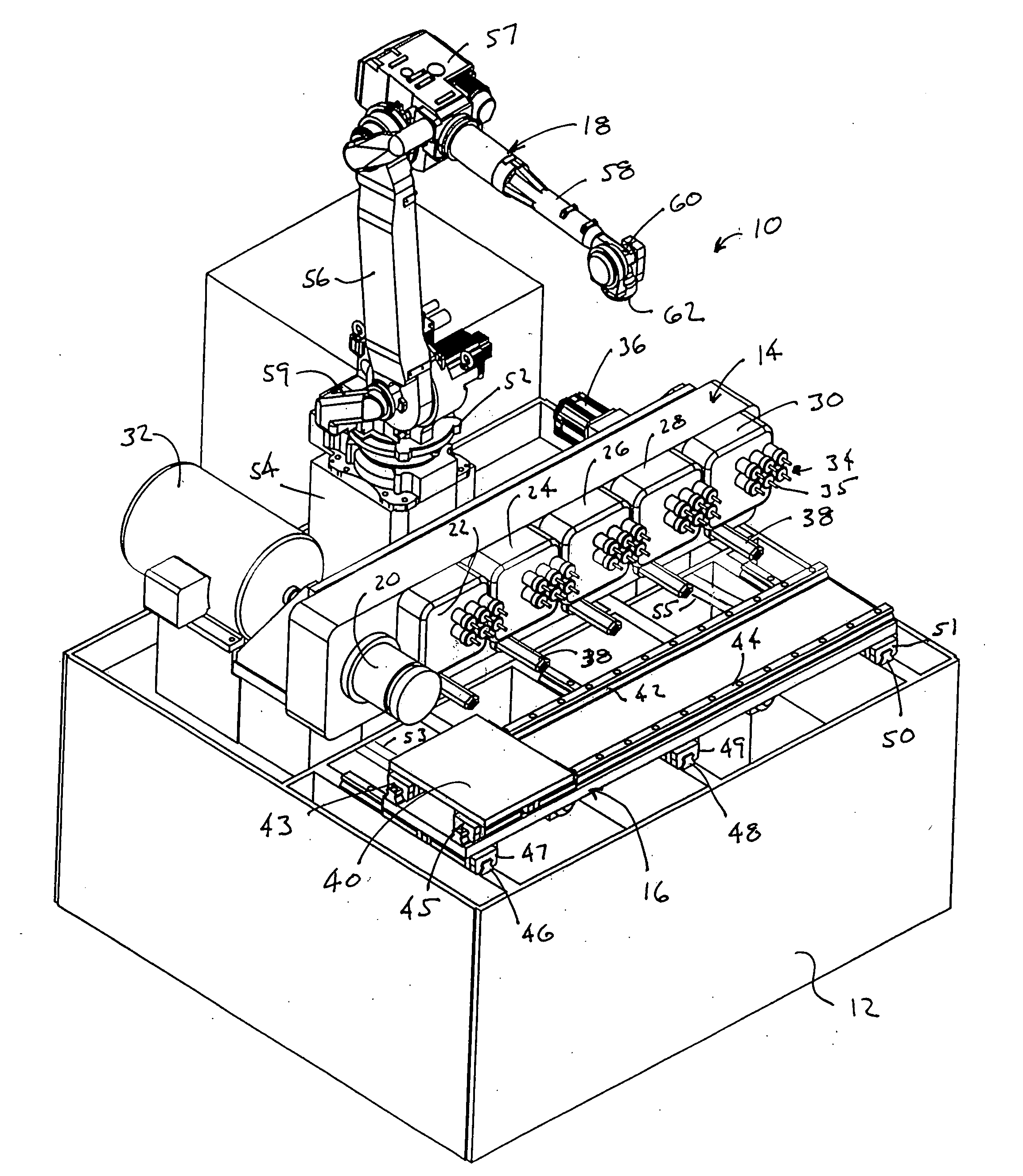 Machining center