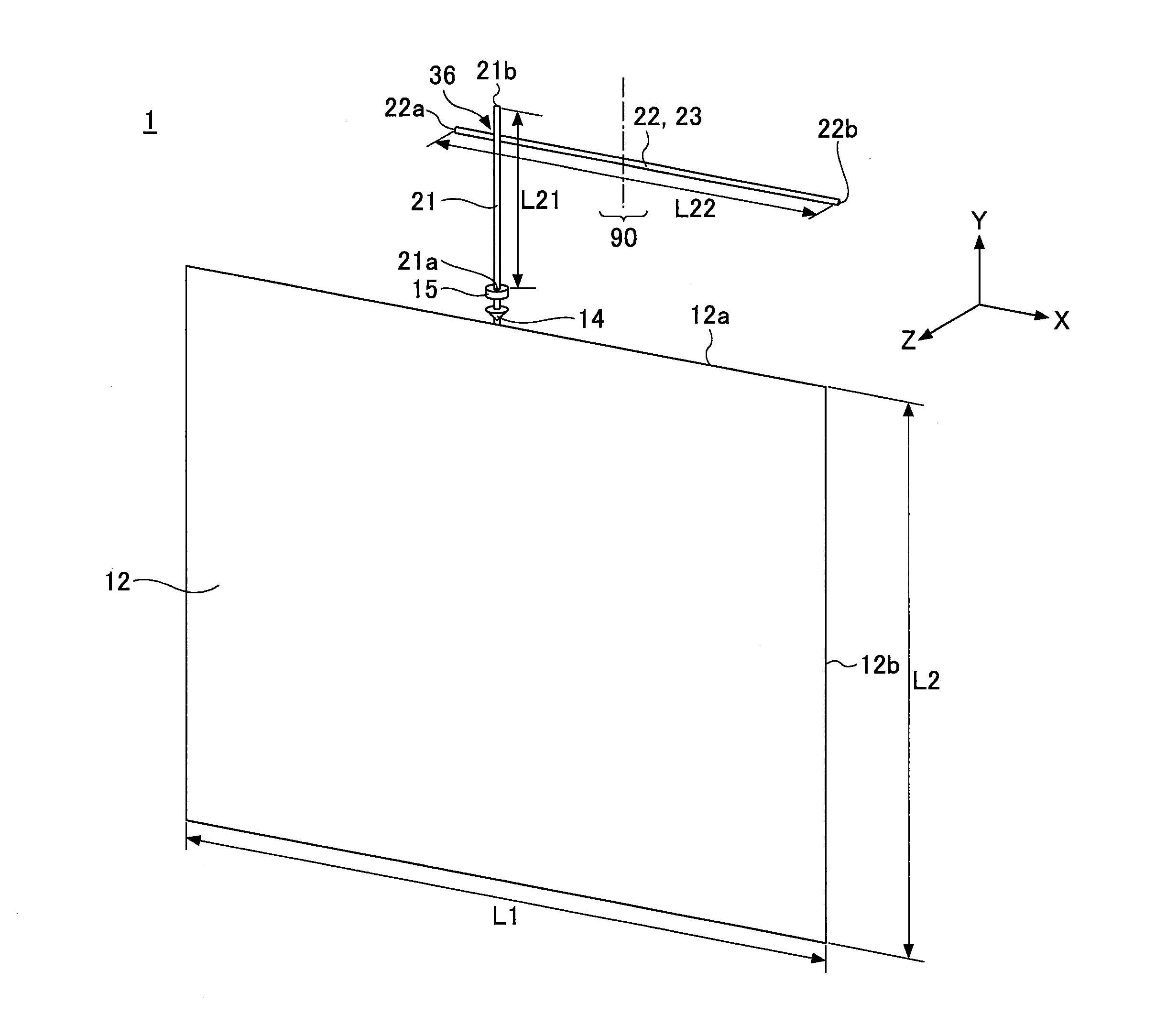 Antenna device and wireless apparatus including same