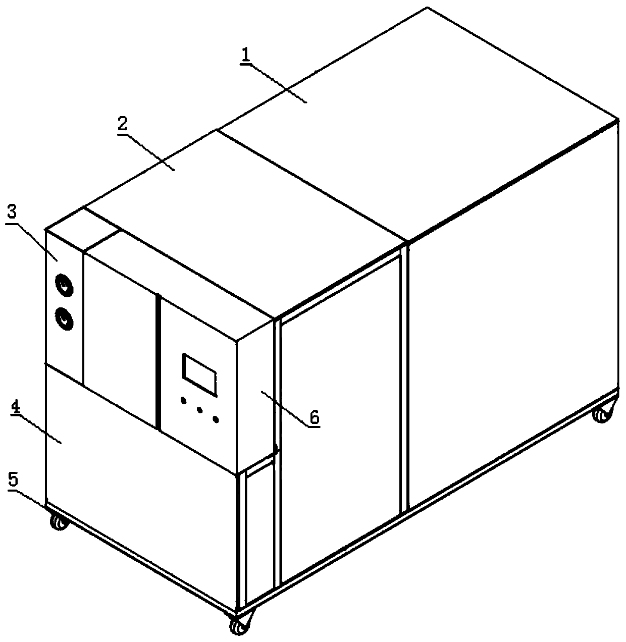 Immersion plate type ice storage system