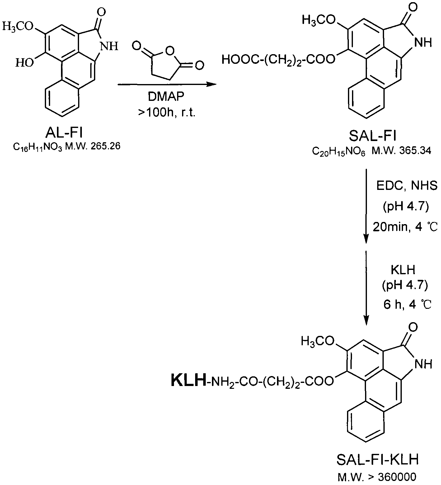 Preparation method of anti-aristololactam FI and aristolochic acid IVa monoclonal antibody, and application of monoclonal antibody