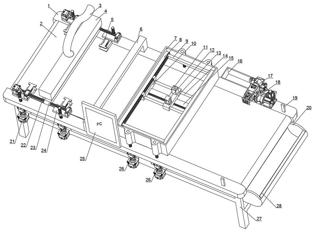 High polymer material sample preparation system and sample preparation method