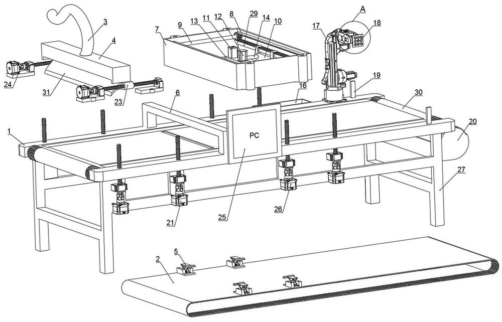 High polymer material sample preparation system and sample preparation method