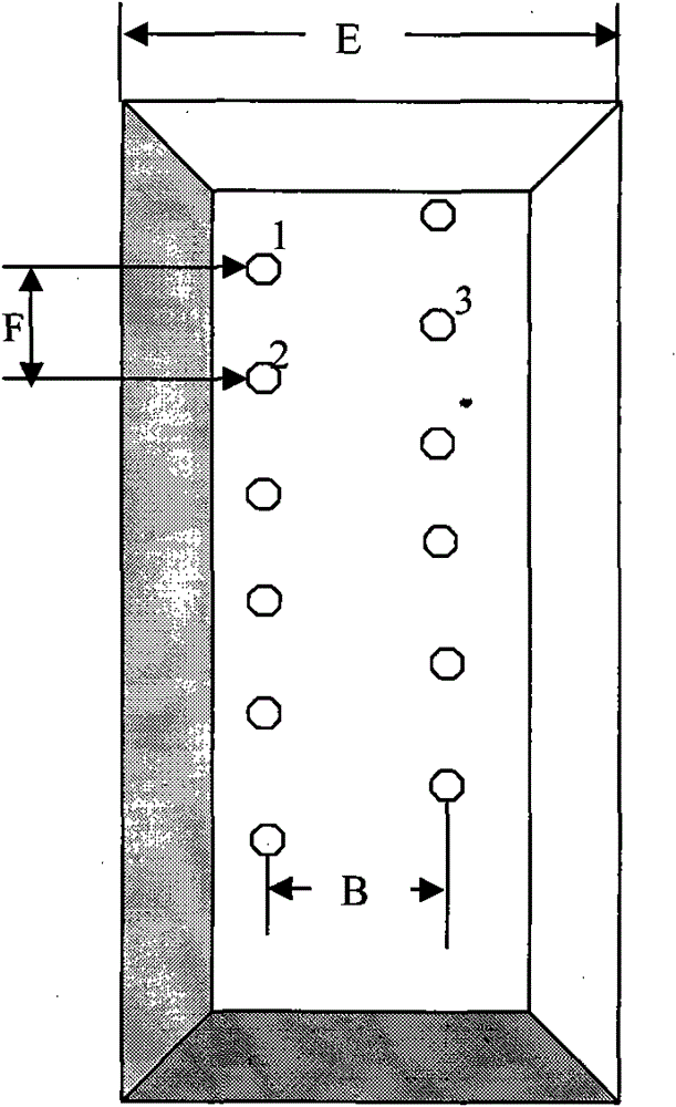 Dislocation culturing method of one-ridge double-row flue-cured tobacco