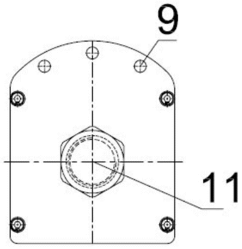 Three-phase branched box body power supply structure