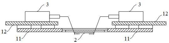 Test system for multi-port radio frequency microwave chip