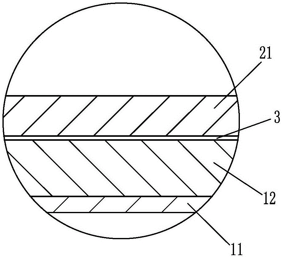 Impermeable static-conducting combined tee joint with sheath and manufacturing method thereof