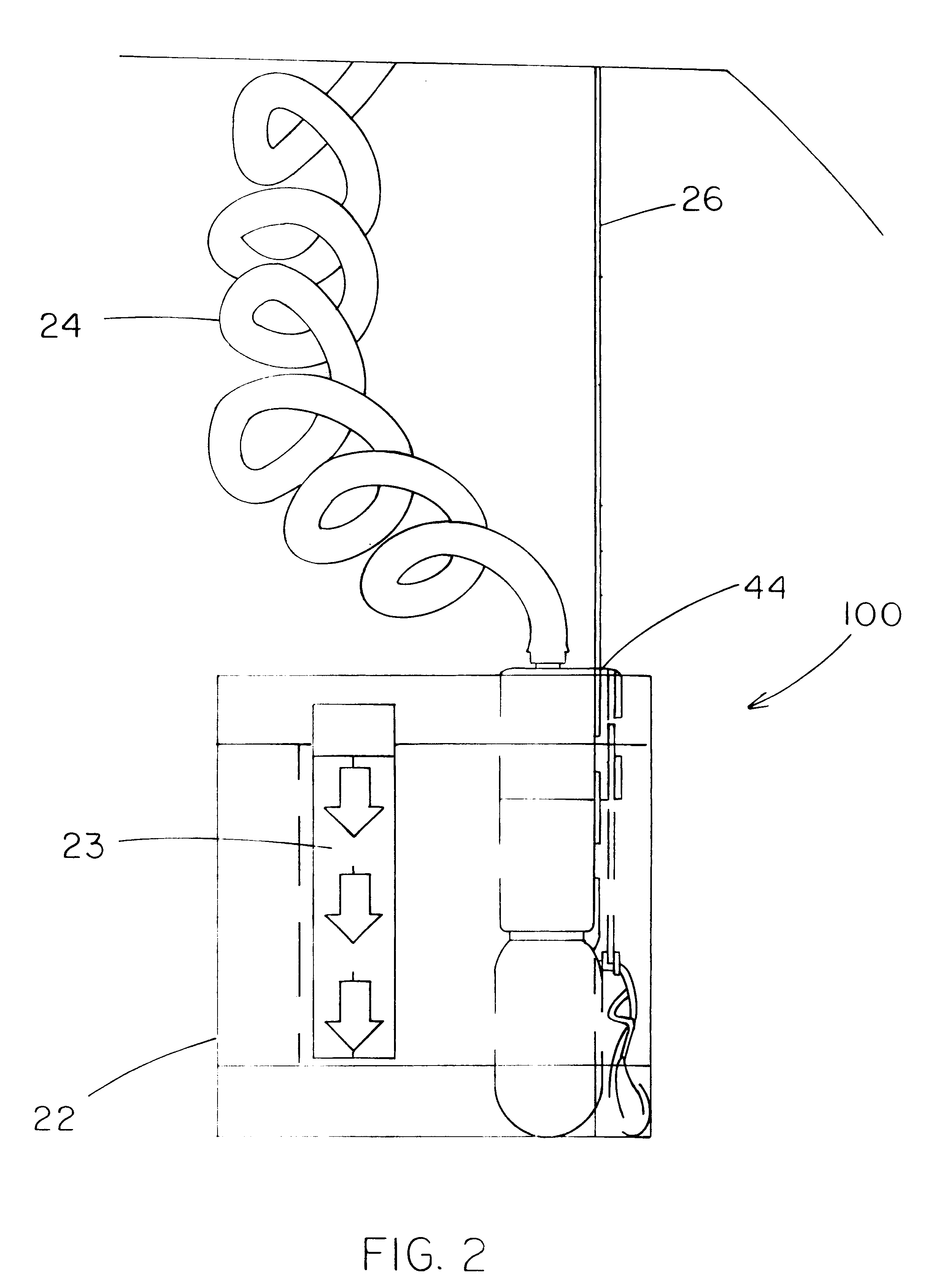 Smoke hood with oxygen supply device and method of use