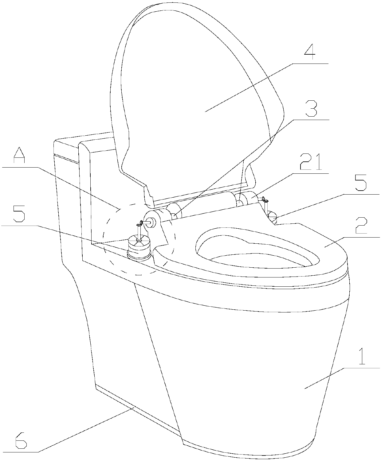 Stool capable of improving air quality in toilets