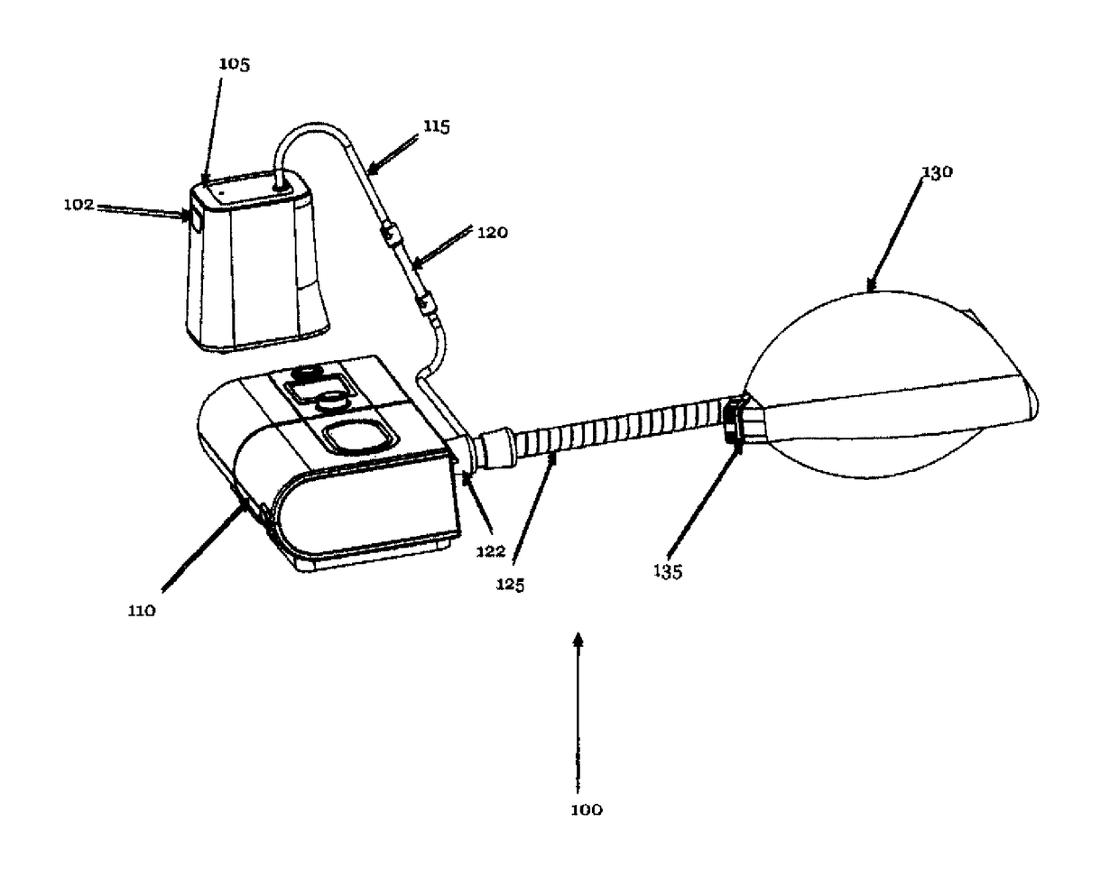 Devices, systems and methods for ozone sanitization of continuous positive airway pressure devices