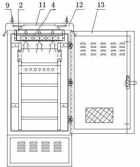 Communication system outdoor cabinet