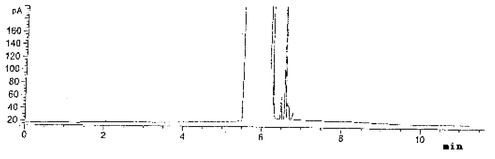 Method for detecting residual quantity of triethylamine in beta-lactam antibiotic