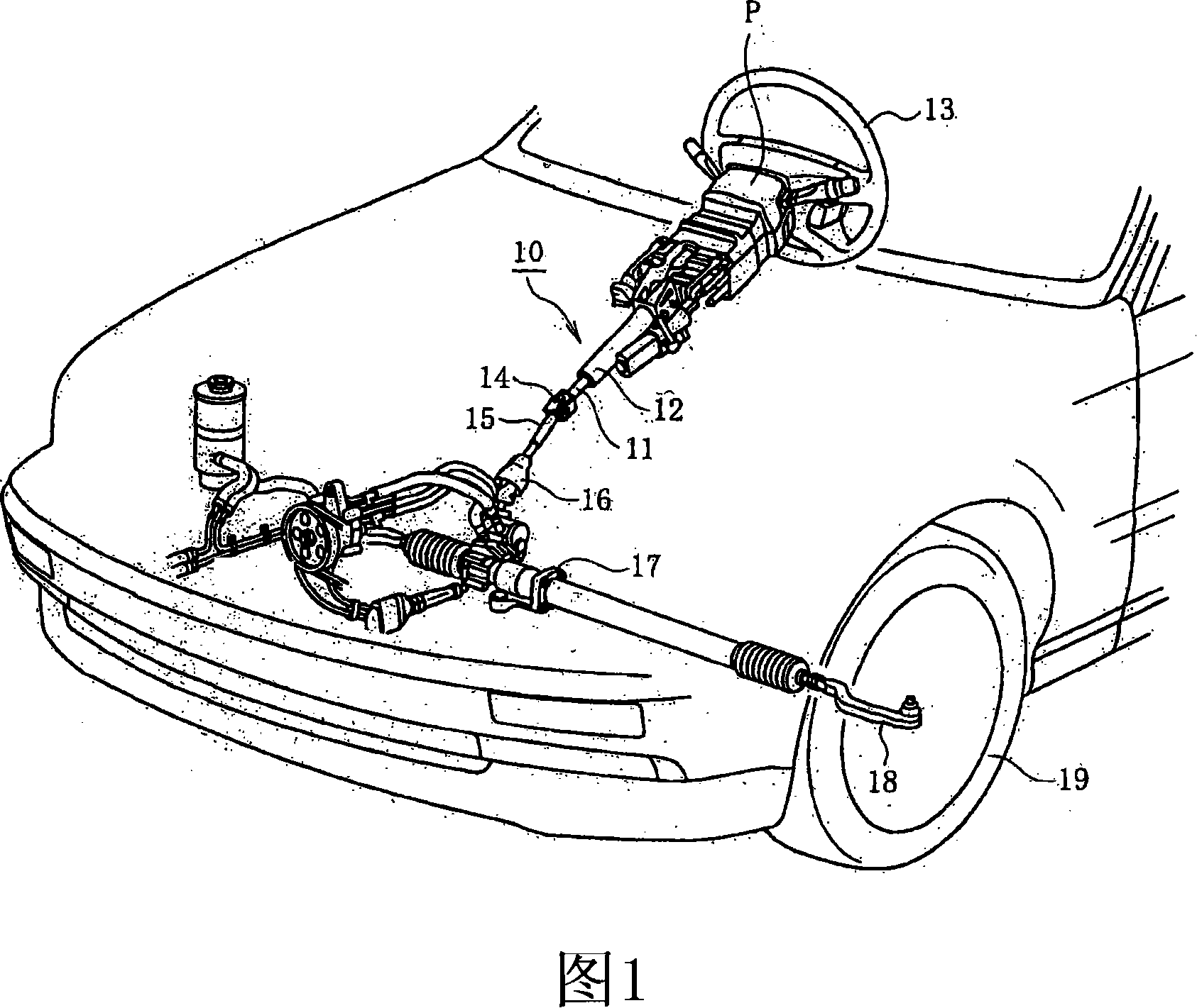 Telescopic adjusting electric power steering apparatus