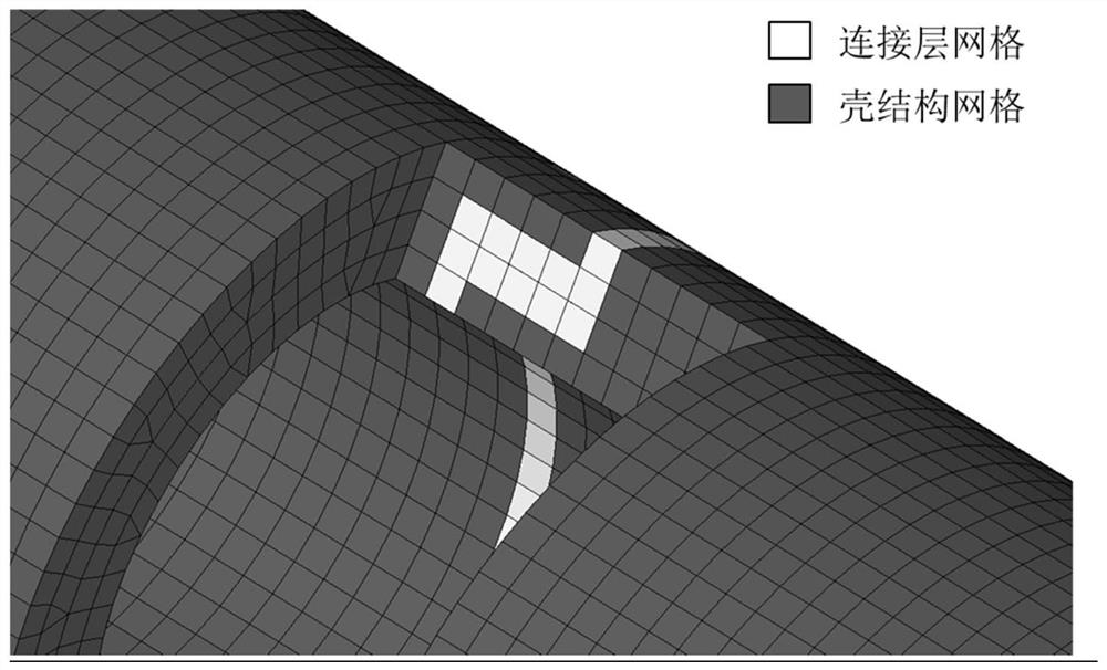 Finite element modeling and correcting method and system for structure with connection relationship