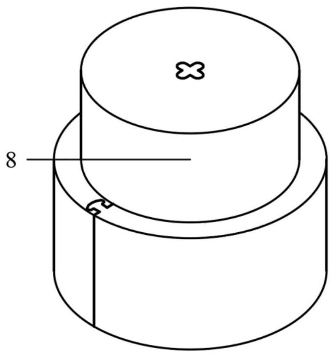 A ceramic irrigation membrane preparation mold and gradient ceramic irrigation membrane preparation process