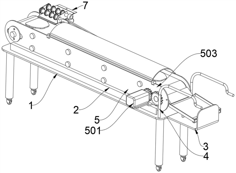 A wrapping device for grapes after picking