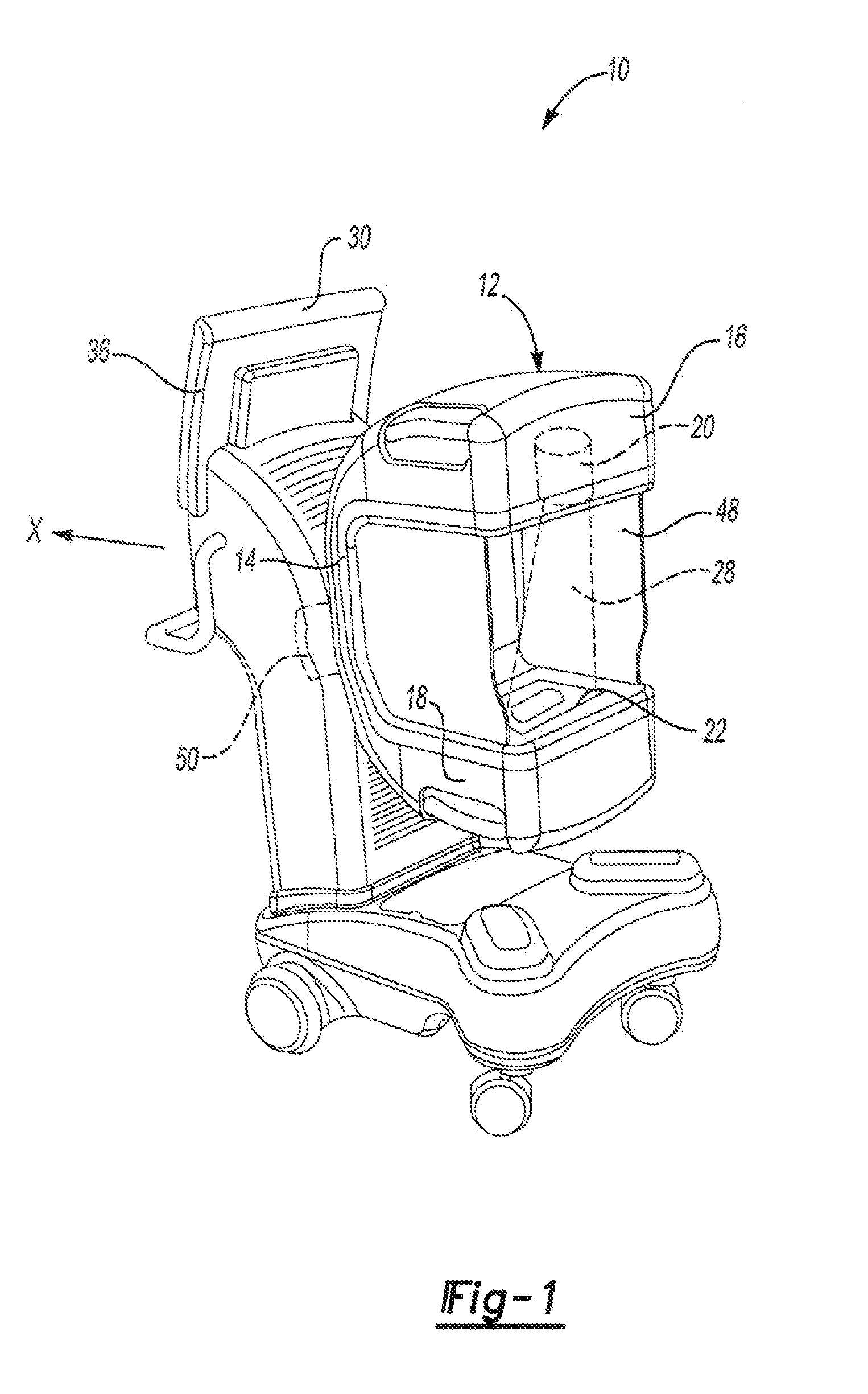 Ct scanner with automatic determination of volume of interest