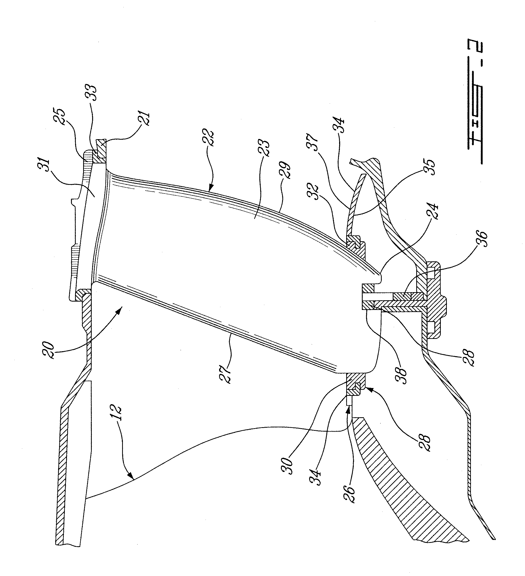 Foreign object damage resistant vane assembly