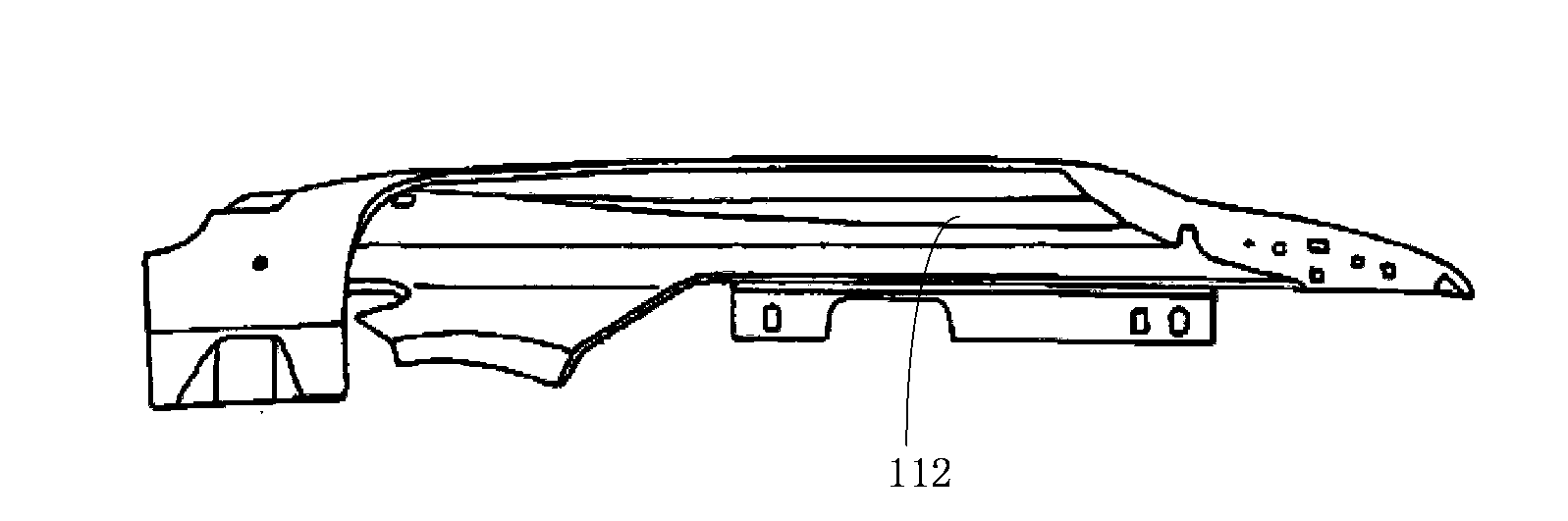 Automobile wheel fender and cold stamping forming technology thereof