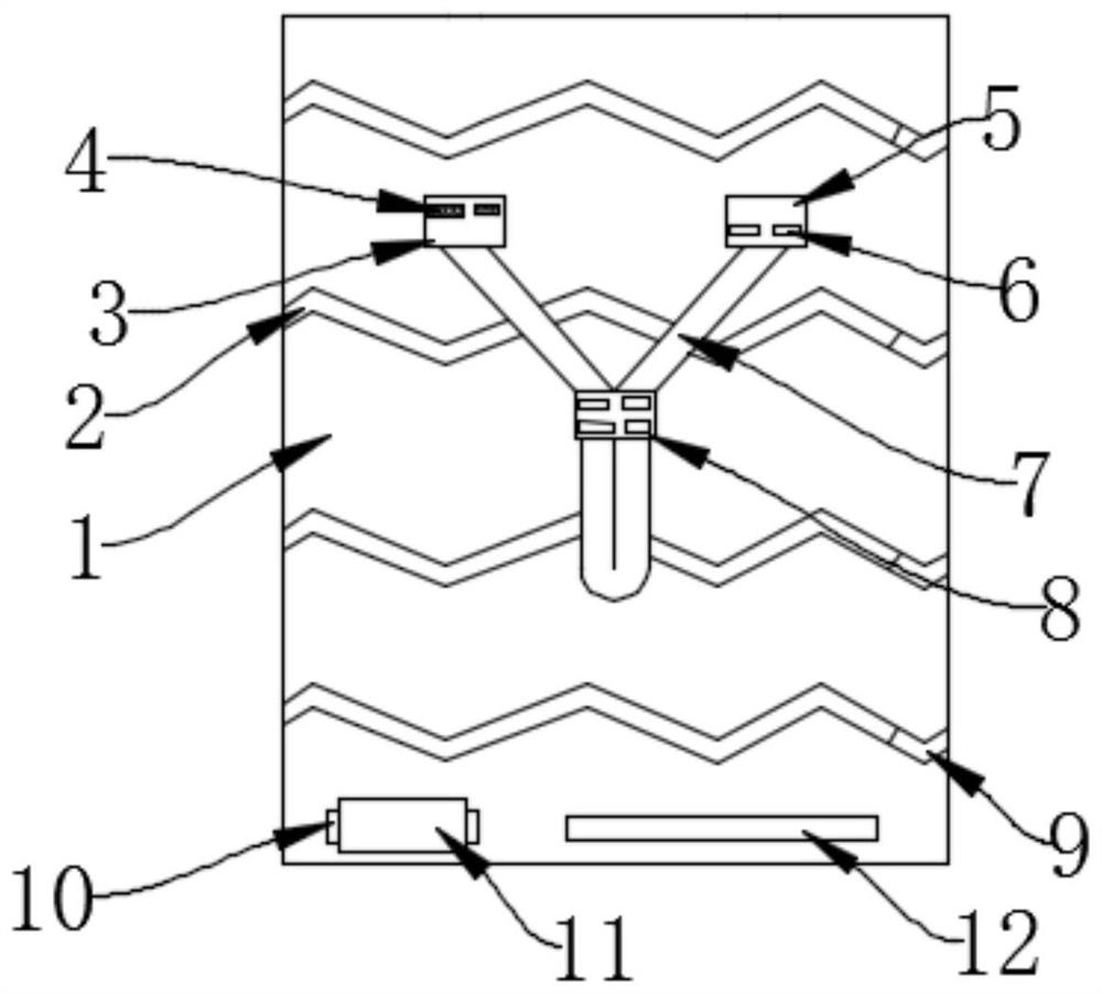 A flexible packaging bag with integrated anti-counterfeiting function