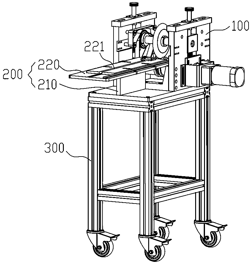 Long and thin die-cutting product molding equipment and molding technology