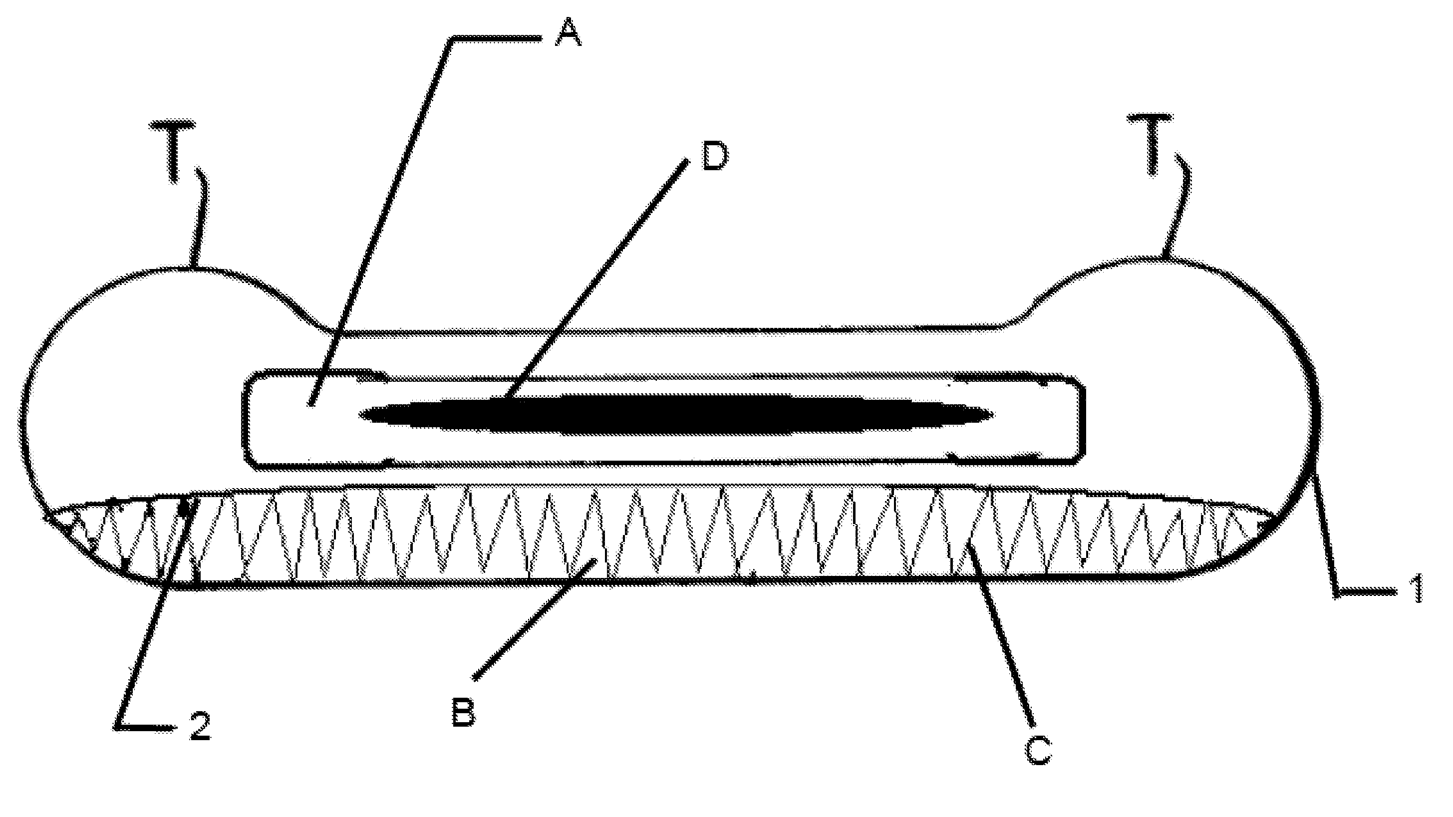 Mark-free wire fabric straps