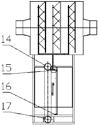 Method for removing dust thionazin in petroleum smelting chimney