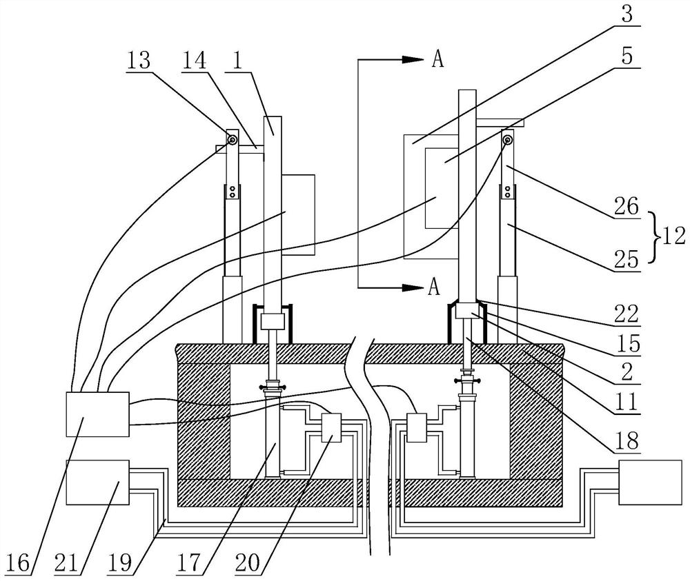 Coal mine underground ventilation regulating device