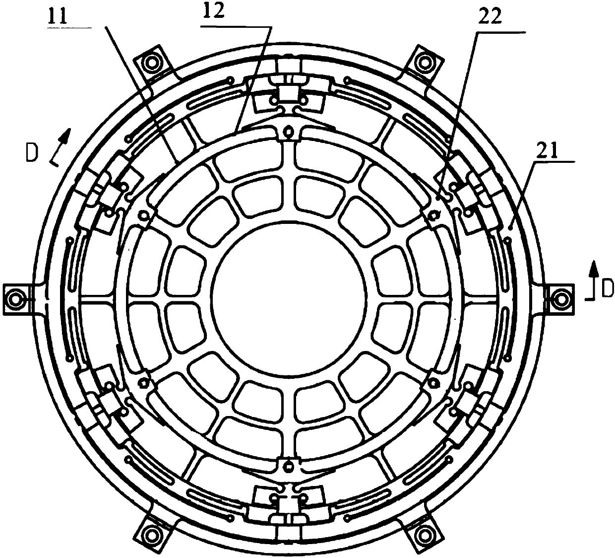 Reflector assembly and manufacturing method thereof