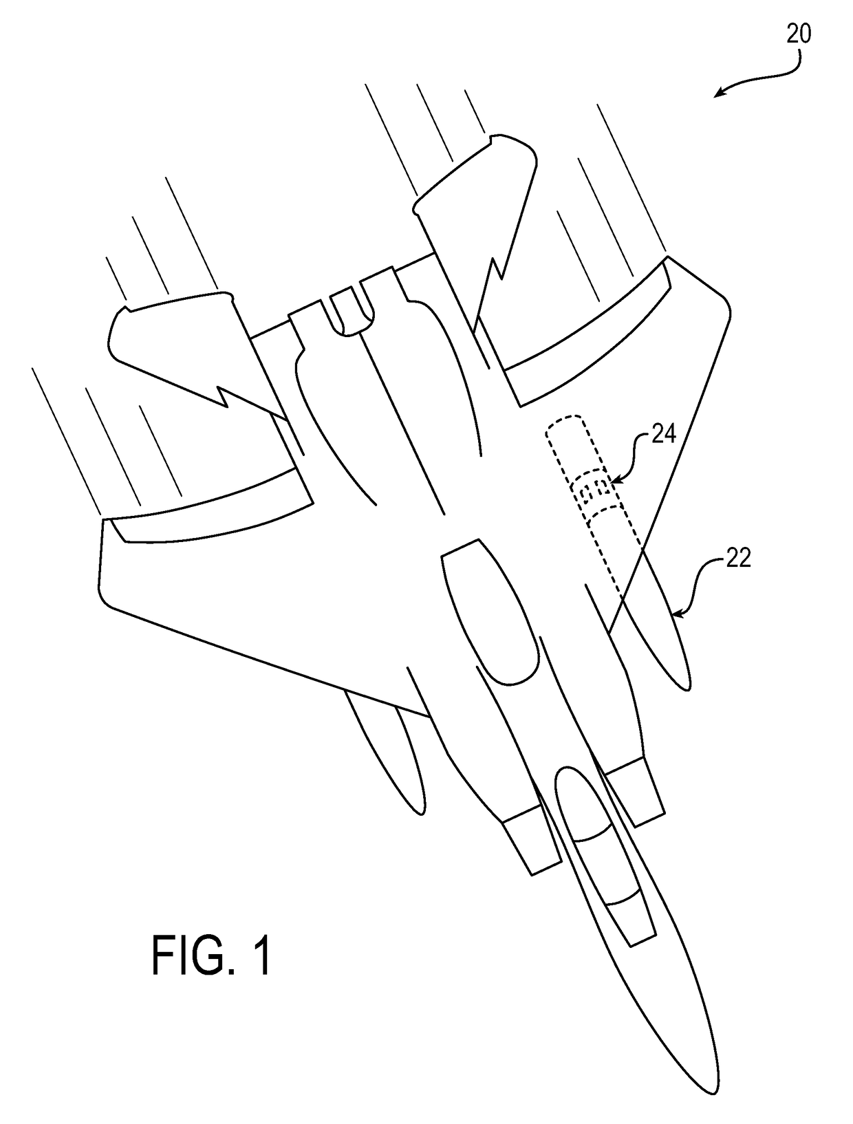 Retracting hooks assembly