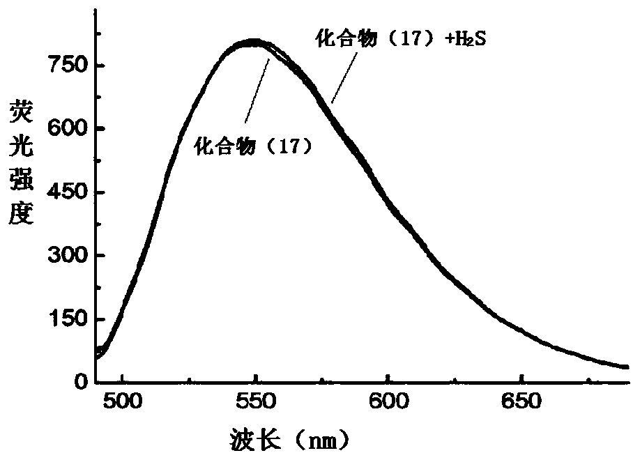 A kind of nbd-organic amine fluorescent probe and its preparation method and application