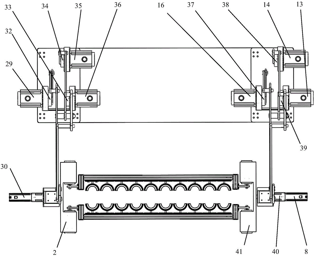 Three-degree of freedom robot for batch winebottle overturning