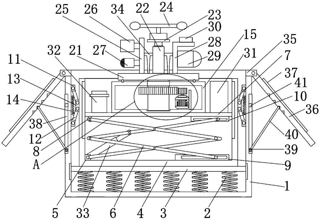 Building engineering environment monitoring device