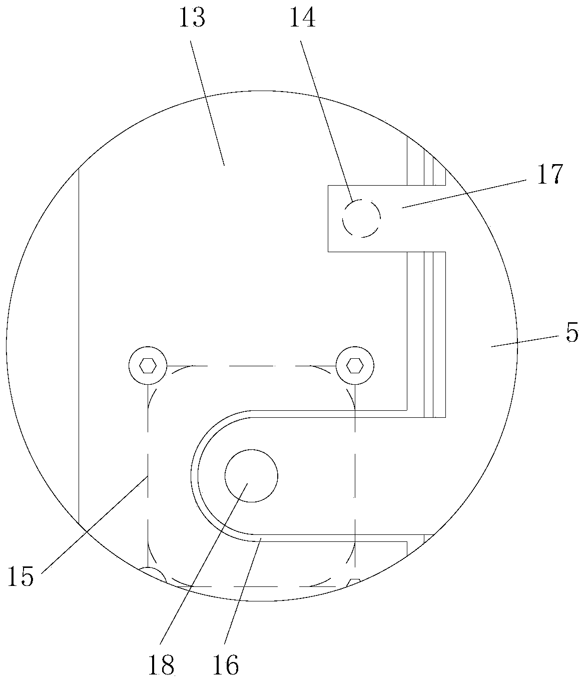 Cutting assembly device for carbon fiber battery plates