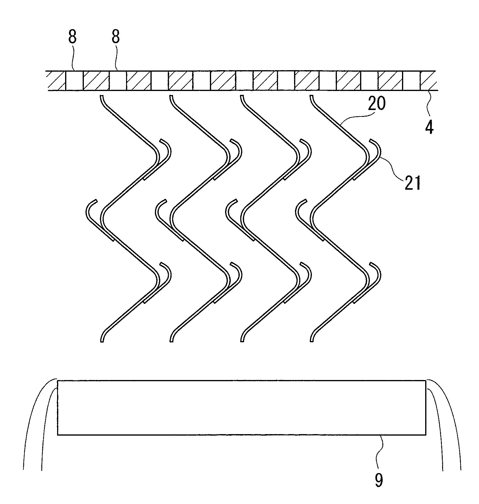 Multistage pressure condenser and steam turbine plant equipped with same