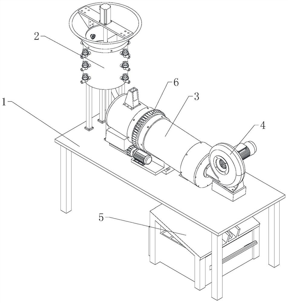 Jujube cleaning and screening machine